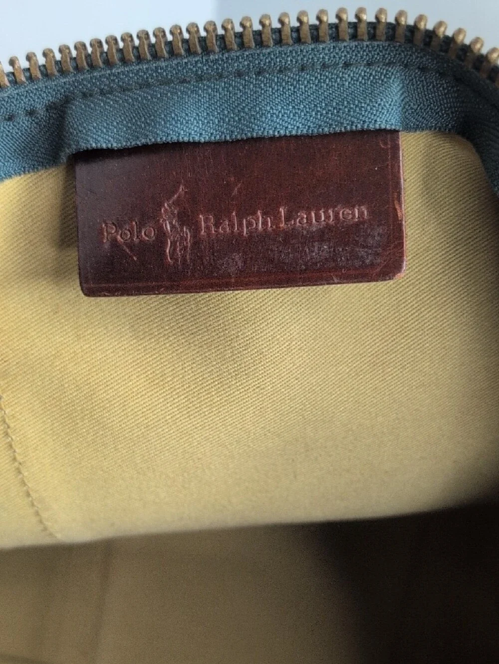 Polo Ralph Lauren Vintage Weekender Tartan Pattern